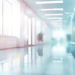 pngtree abstract blur hospital clinic medical interior background image 15683664