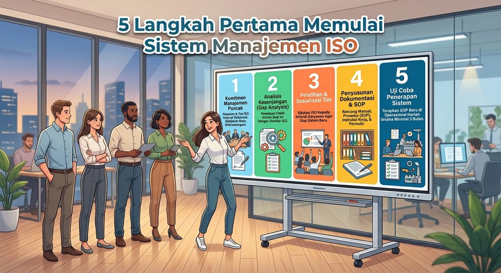5 langkah pertama memulai sistem manajemen ISO