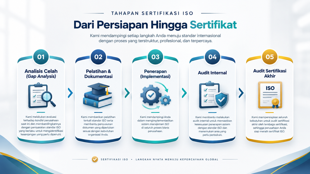 Panduan sertifikasi ISO adalah sistem manajemen mutu perusahaan bersama GMSCert